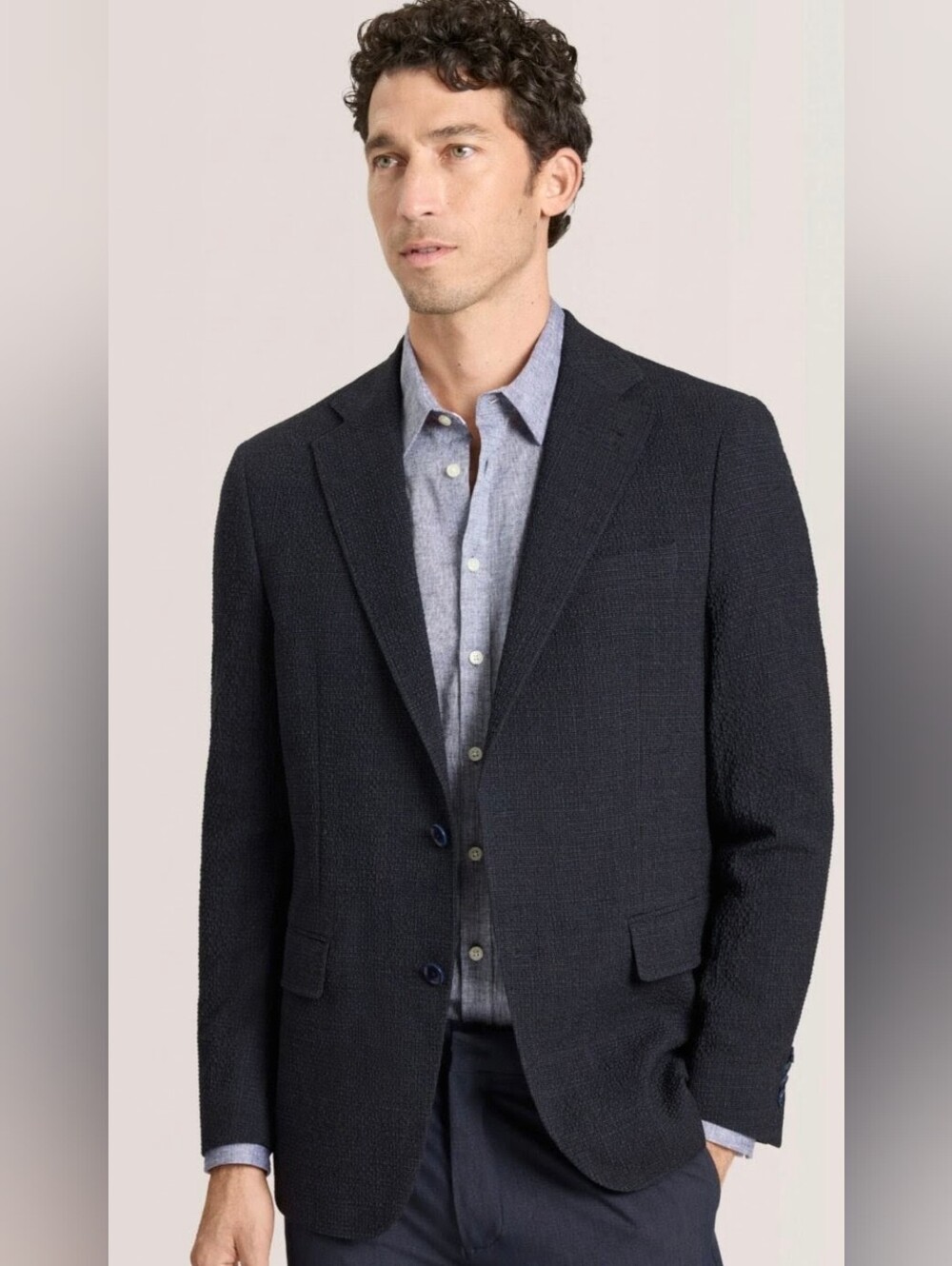 Ted Baker London Blazer Mens 38R Blue Endurance Gladio 100% Wool Suit Jacket 38R